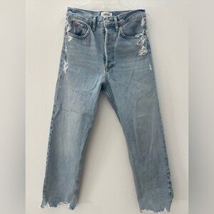 AGOLDE 90s crop jean distressed (Nerve color, size 24)